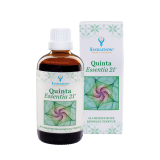 QUINTA ESSENTIA 21 ALCHYMISTICKÝ KOMPLEX TINKTÚRA (50 ml) (Acidobázická rovnováha, záťaž, spojivové tkanivo)