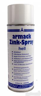 AMASAN Bright zinkový sprej 400 ml (farba žiarové zinkovanie)