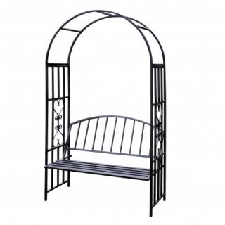 ZÁHRADNÁ PERGOLA S LAVIČKOU TURIN