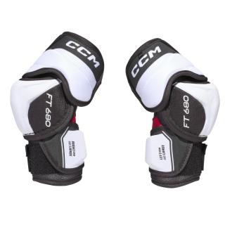 Hokejové chrániče lakťov CCM JETSPEED FT 680 JUNIOR veľkosť L Junior