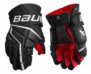 Hokejové rukavice BAUER S22 Vapor 3X Intermediate 12" Black