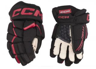 HOKEJOVÉ RUKAVICE CCM JETSPEED ​​680 SENIOR BLK-RED 14" Black Red