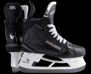 Korčule BAUER S24 Supreme SHADOW INTERMEDIATE 4 FIT2, EUR 37.5, dĺžka chodidla 23.5 cm