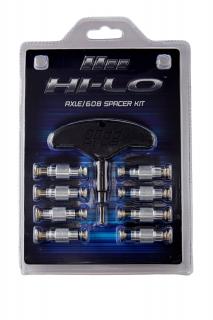 Skrutky a osky HI-LO S19 AXLE/SPACER KIT