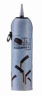 Termoobal na fľašu 1L Love Hockey