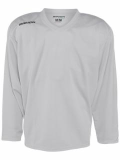 Tréningový hokejový dres BAUER Flex Jersey senior silver veľkosť M