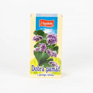 APOTHEKE - Dobrá pamäť s ginkgo biloba