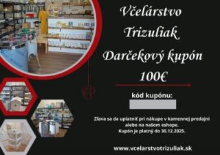 Darčekový poukaz v hodnote 100€