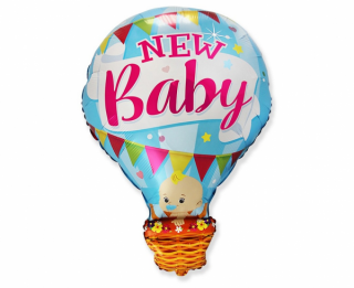 Balón fóliový - bábätko v balóne chlapček 61cm