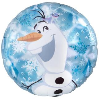 Balón fóliový - Olaf 45cm (Potešte svoje detičky balónom s ich obľúbeným hrdinom z rozprávky Frozen 2. Vhodné pre plnenie vzduchom aj héliom.)