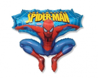 Balón fóliový -   Spiderman 53cm (Prekvapte vaše dieťa balónom v tvare jeho obľúbeného superhrdinu! Vhodné pre plnenie vzduchom aj héliom.)