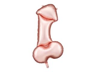 Balón na rozlúčku so slobodou - Penis ružovo zlatý 112cm (Ak na rozlúčku so slobodou, tak s poriadnym ........ balónom. :D )