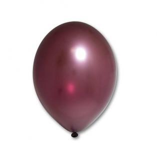 Latexový balón metalický 30cm - slivkový (Metalické balóny extra silné v krásnych farbách.)