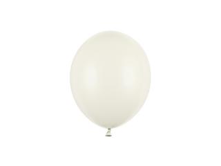 Latexový balón pastelový 12cm - krémový (Mini latexové balóny 12 cm – Doplnkové dekoratívne balóny)