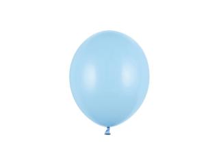 Latexový balón pastelový 12cm - modrý - baby modrý (Mini latexové balóny 12 cm – Doplnkové dekoratívne balóny)