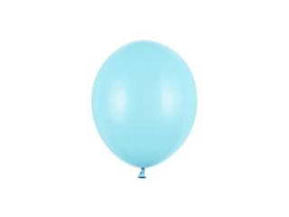 Latexový balón pastelový 12cm - modrý svetlý (Mini latexové balóny 12 cm – Doplnkové dekoratívne balóny)