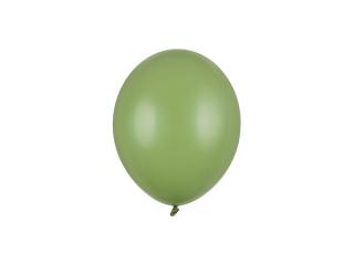 Latexový balón pastelový 12cm - zelený olivový (Mini latexové balóny 12 cm – Doplnkové dekoratívne balóny)