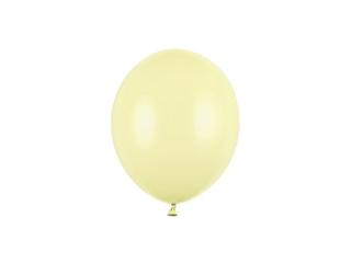 Latexový balón pastelový 12cm - žltý svetlý (Mini latexové balóny 12 cm – Doplnkové dekoratívne balóny)