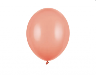 Latexový balón pastelový 30cm - ružový broskyňový (Pastelové balóny extra silné v krásnych farbách.)
