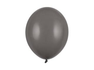 Latexový balón pastelový 30cm - sivý (Pastelové kapučínové balóny extra silné v krásnych farbách.)