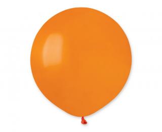 Latexový balón pastelový 48cm - oranžový