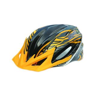 Cyklistická prilba Prowell F-38R 54-58cm čierno-oranžová