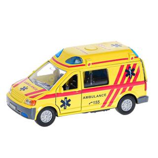 Kids Globe Traffic Auto Ambulancia 14cm