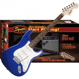 Squier Affinity Strat Special Frontman Amp 15G Metallic Blue 1234