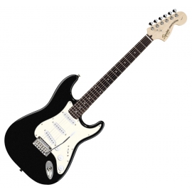 Squier Standard Stratocaster RW Black Metallic