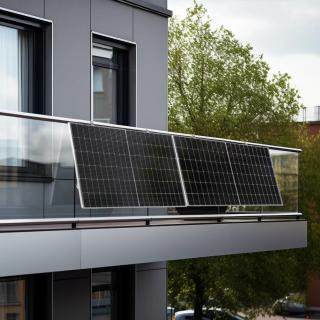 Hütermann Balkónová solární elektrárna FVE 600W kompletní sada.