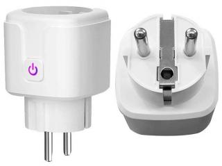 Hütermann Chytrá zásuvka TUYA, wifi s měřením spotřeby, Android / iOS
