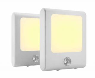 Hütermann LED noční světlo. 3 barvy, regulace jasu - Ideální do ložnice, obývacího pokoje nebo dětského pokoje.