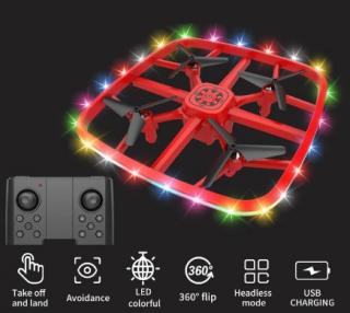 Hütermann Mini RC dron Kvadrokoptéra na dálkové ovládání, detekce překážek.