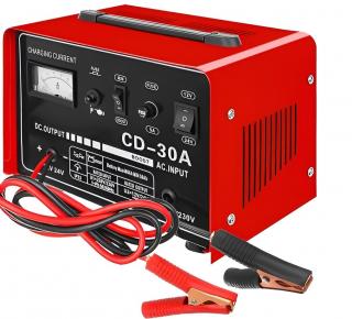 Hütermann Nabíječka autobaterií 12V / 24V / 30A max..