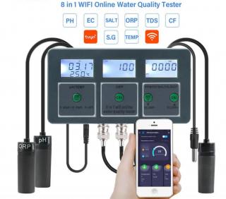 Hütermann Revoluční AquaGuard 8v1 – Chytrý Wi-Fi strážce kvality vody