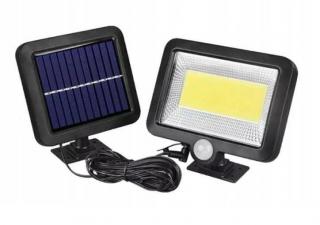 Hütermann Solární LED reflektor 100 LED se soumrakovým a pohybovým senzorem