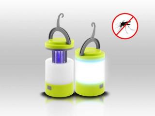 Hütermann Svítidlo LED s lapačem hmyzu pro camping, USB 5V, 2000mAh
