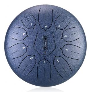 Hütermann Tongue drum -  12' (30cm), 11 tónů, C-dur - šedý,  s příslušenstvím