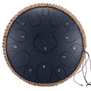 Hütermann Tongue drum -  12,5' (32cm), 15tónů, C-dur - námořnická modř,  s příslušenstvím