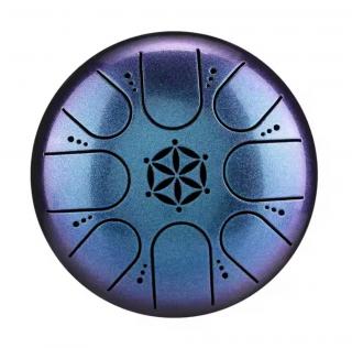 Hütermann Tongue drum - 5' (13cm), 8 tónů, C-dur - modrý