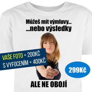 Hütermann Tričko motivační – možno s VAŠÍ vlastnÍ fotografiÍ.