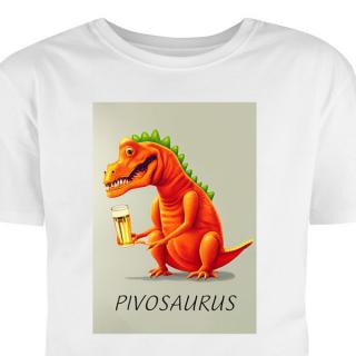 Hütermann Tričko s potiskem: Pivosaurus
