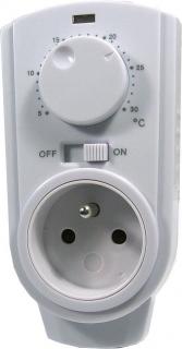 Hütermann Zásuvkový termostat analogový.