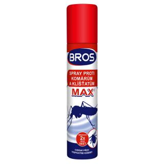BROS MAX Spray proti komárom a kliešťom  90ml