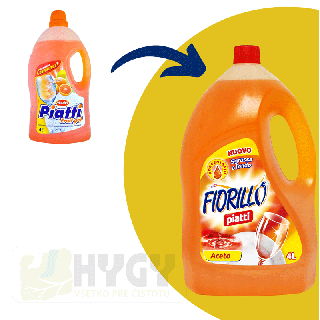 FIORILLO piatti aceto prostriedok na riad (ekv. Piatti) 4l