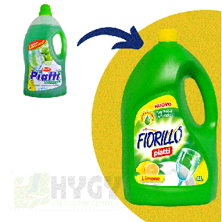 FIORILLO piatti lemon prostriedok na riad 4l (ekv. Piatti 4l)