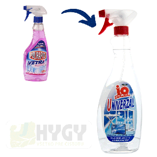 IO SPLENDO UNIVERZÁL Univerzálny čistič na sklenené povrchy  (ekv. PULIRAPID VETRI) 750 ml