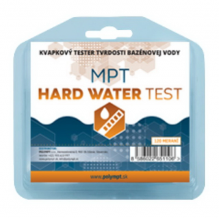 KVAPKOVÝ TESTER TVRDOSTI VODY - 120 TESTOV