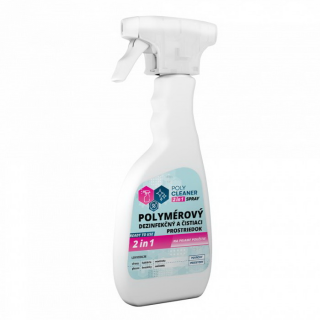 POLY CLEANER SPRAY 2IN1 UNIVERZÁLNY ČISTIACI A DEZINFEKČNÝ PROSTRIEDOK 500 ml