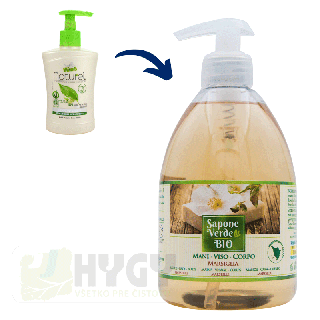 Sapone Verde BIO Marsiglia tekuté mydlo (ekv. WINNI´S Naturel) 500 ml